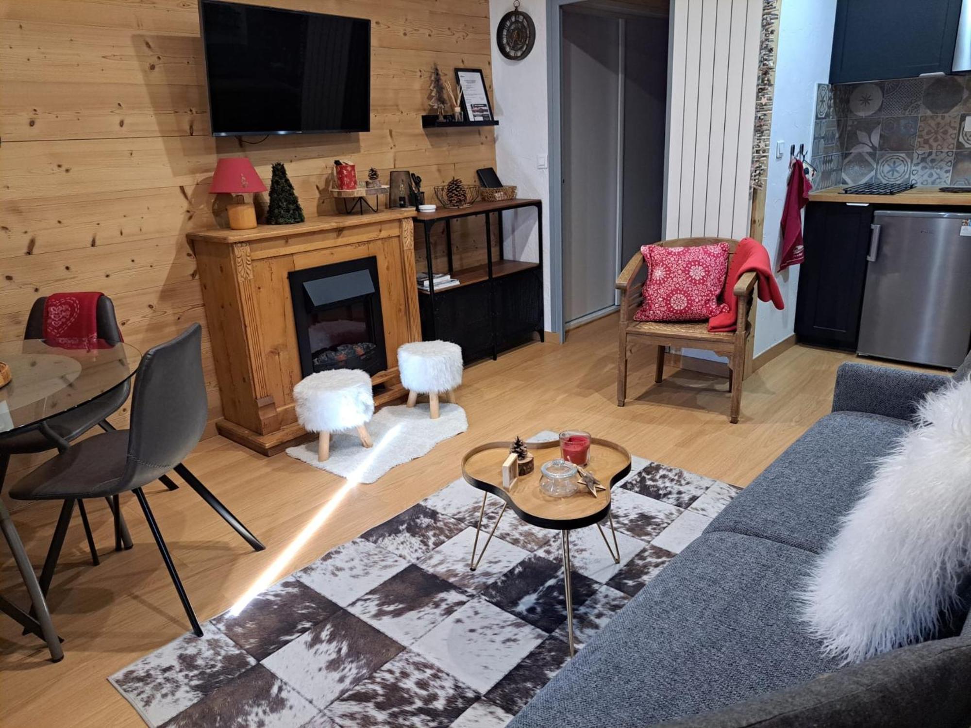 Studio 2 Alpes Style Chalet Au Pied De Telesiege Du Diable Les Deux Alpes Dış mekan fotoğraf