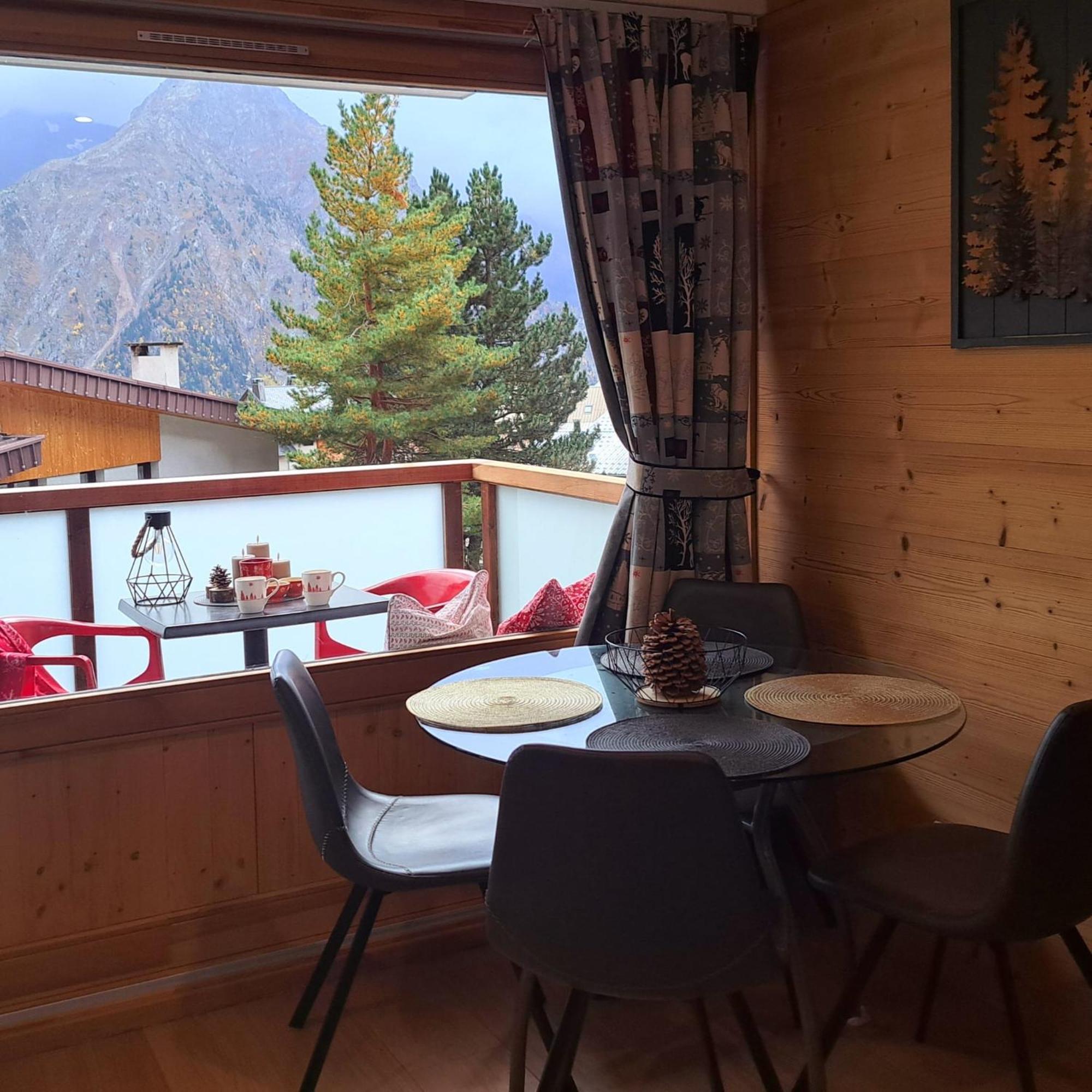 Studio 2 Alpes Style Chalet Au Pied De Telesiege Du Diable Les Deux Alpes Dış mekan fotoğraf